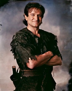 Robin Williams as Peter Pan in Hook