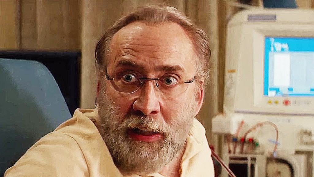 Nic Cage as Gary Faulkner in Army of One